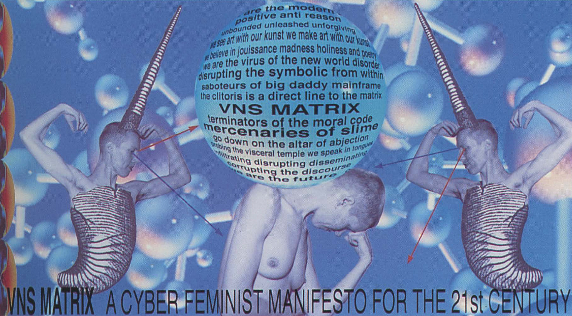 ©1992, VNS Matrix (Artists' Collective)