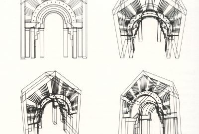 1984 Moore, Knowles, and Heile: Arched Doorway 1