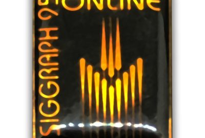 1995 SIGGRAPH Online Pin 1