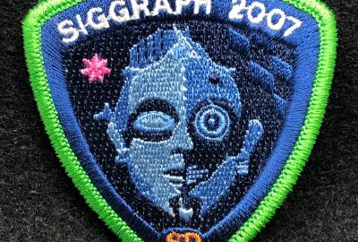 SIGGRAPH 2007 Embroidered Patch