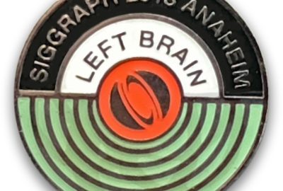2013 SIGGRAPH Left Brain Pin