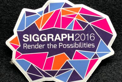 SIGGRAPH 2016 3D Sticker