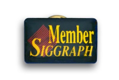 SIGGRAPH Member Pin