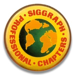 ©SIGGRAPH Professional Chapters Pin