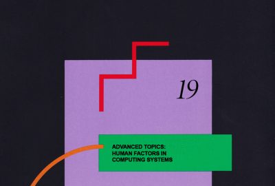 1986 19 Course Cover Advanced Topics_Human Factors In Computing Systems
