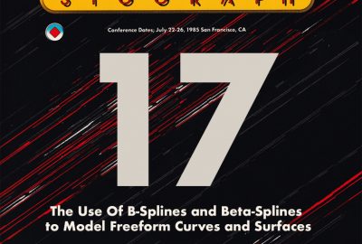 1985 17 Course Cover The Use Of B Splines and Beta Splines to Model Freeform Curves and Surfaces