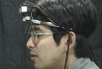 2005 Sonoda: X'talVisor : Full open type head-mounted projector