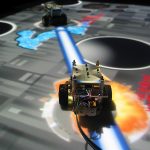 Augmented Coliseum: Display-Based Computing for Augmented Reality Inspiration Computing Robot