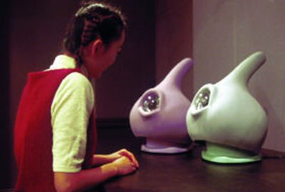 2000 Etech Okada: Muu: Artificial Creatures as an Embodied Interface