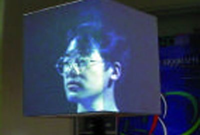 2000 Etech Inami: X’tal Head: Face-to-Face Communication by Robot