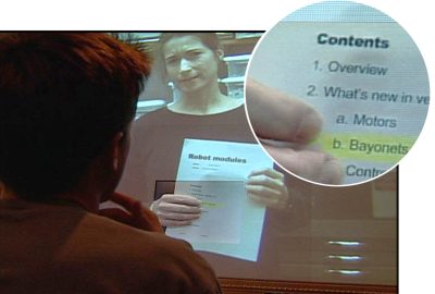 2002 Etech Baudisch: Focus Plus Context Screens: Visual Context and Immersion on the Desktop