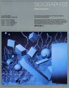 ©Exhibition of Computer Art Poster