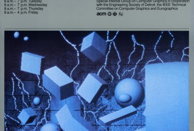 1983 Computer Art Poster