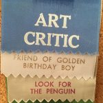 Art Critic Ribbon