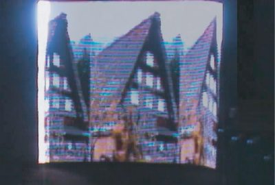 2007 ETech Ando: Full-scale saccade-based display: Public / Private image presentation based on gaze-contingent visual illusion