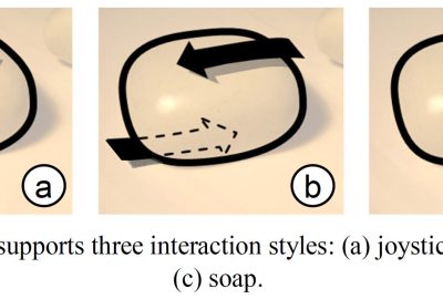 2007 ETech Baudisch: Soap: A Pointing and Gaming Device for the Living Room and Anywhere Else
