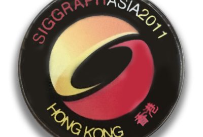 SIGGRAPH Asia 2011 Pin