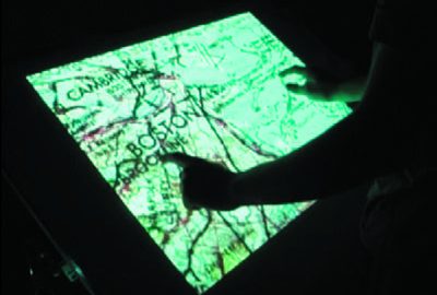 2006 ETech Han: Multi-Touch Interaction Wall