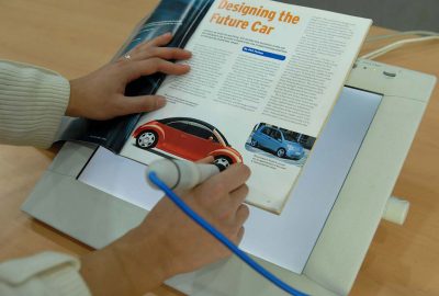 2007 ETech Lee: TransPen & MimeoPad: A Playful Interface for Transferring a Graphic Image to Paper by Digital Rubbing