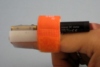 2007 ETech Minamizawa: Gravity Grabber: Wearable Haptic Display to present Virtual Mass Sensation