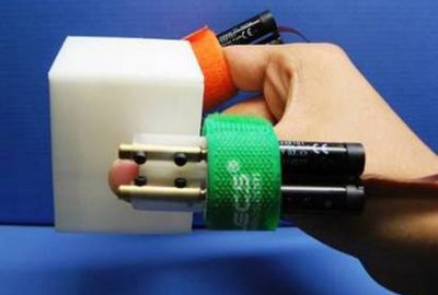 2007 ETech Minamizawa: Gravity Grabber: Wearable Haptic Display to present Virtual Mass Sensation