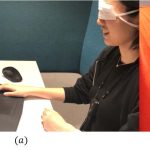 Neck Strap Haptics: An Algorithm for Non-visible VR Information Using Haptic Perception on the Neck