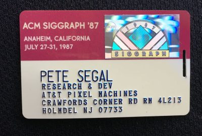Attendee Badge-1987