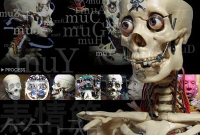 2008 ETech Kwon: Animatronics for control of countenance muscles in face using Moving-Units