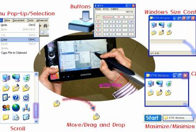 2008 ETech Kyung: wUbi-Pen : Windows Graphical User Interface Interacting with Haptic Feedback Stylus