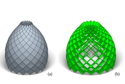 2018 Posters: Kilian_Curved Support Structures and Meshes with Spherical Vertex Stars