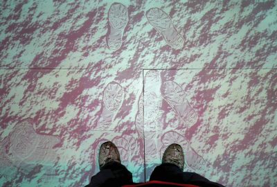 2009 ETech Law: Multimodal Floor for Immersive Environments