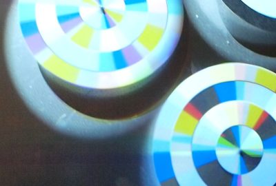 2011 ETech Ochiai: The Cyclone Display: Rotation, Reflection, Flicker and Recognition combined to the pixels