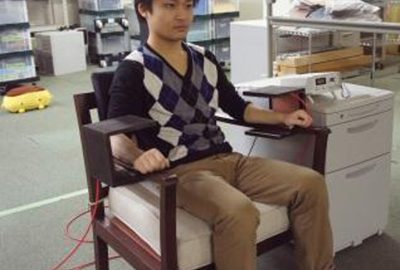 2012 ETech Fukushima: Chilly Chair: Facilitating an Emotional Feeling with Artificial Piloerection