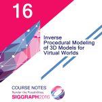 Inverse Procedural Modeling of 3D Models for Virtual Worlds