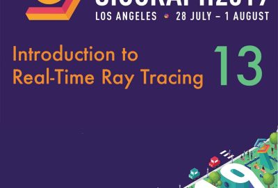 2019 13 Introduction to Real-Time Ray Tracing