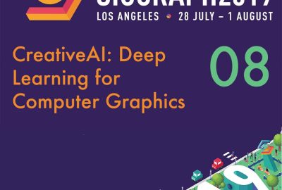 2019 8 CreativeAI Deep Learning for Computer Graphics