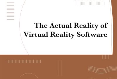 2000 Panels 10 The Actual Reality of Virtual Reality Software