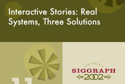 2002 Panels 11 Interactive Stories Real Systems