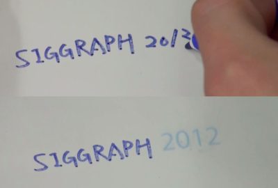 2012 ETech Hashida: Hand-rewriting: Automatic Rewriting like Natural Handwriting