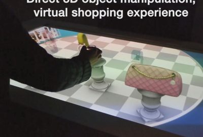 2012 ETech Fei: Tavola: Holographic User Experience