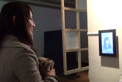 2013 ETech Yoshida: Incendiary reflection: evoking emotion through deformed facial feedback