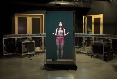 2015 ETech Jones: An Automultiscopic Projector Array for Interactive Digital Humans