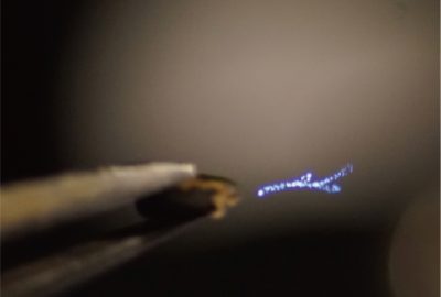 2015 ETech Ochiai: Fairy Lights in Femtoseconds: Aerial and Volumetric Graphics Rendered by Focused Femtosecond Laser Combined with Computational Holographic Fields