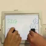 FlashTouch: Touchscreen Communication Combining Light and Touch
