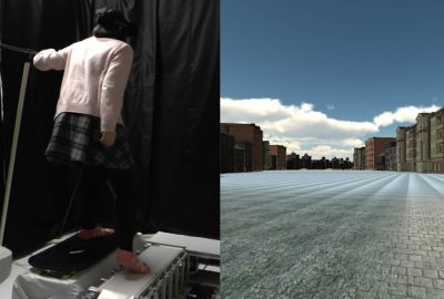 2015 ETech Sato: VibroSkate: A Locomotion Interface with the Exact Haptics and Kinesthesia