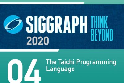2020 4 The Taichi Programming Language