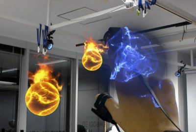 Altered Touch: Miniature Haptic Display with Force, Thermal and