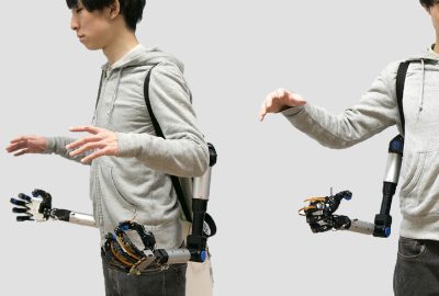 2017 ETech Sasaki: MetaLimbs: Multiple Arms Interaction Metamorp