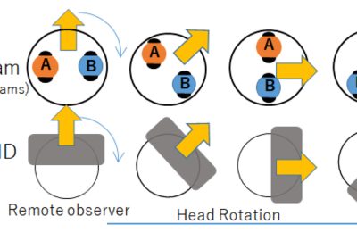 TwinCam: Omni-directional Stereoscopic Live Viewing Camera for R
