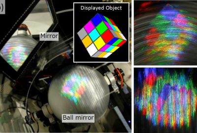 2018 ETech 17 Yano Spherical Full Parallax Lightfield Display 02